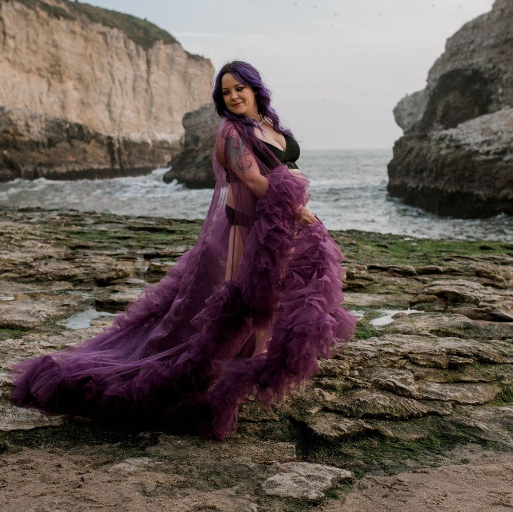 Tulle robe